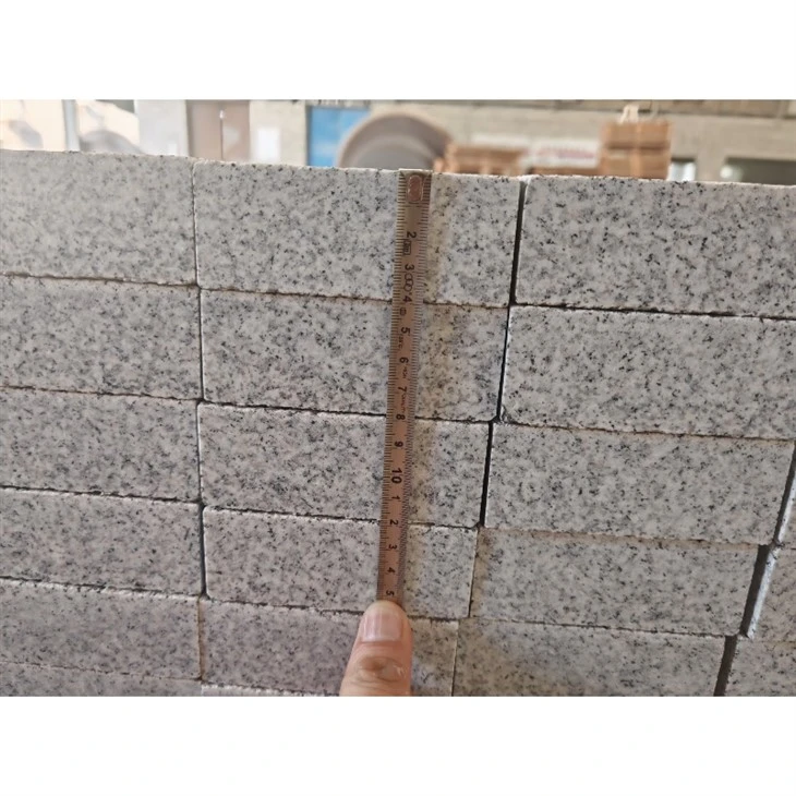 grey granite paving