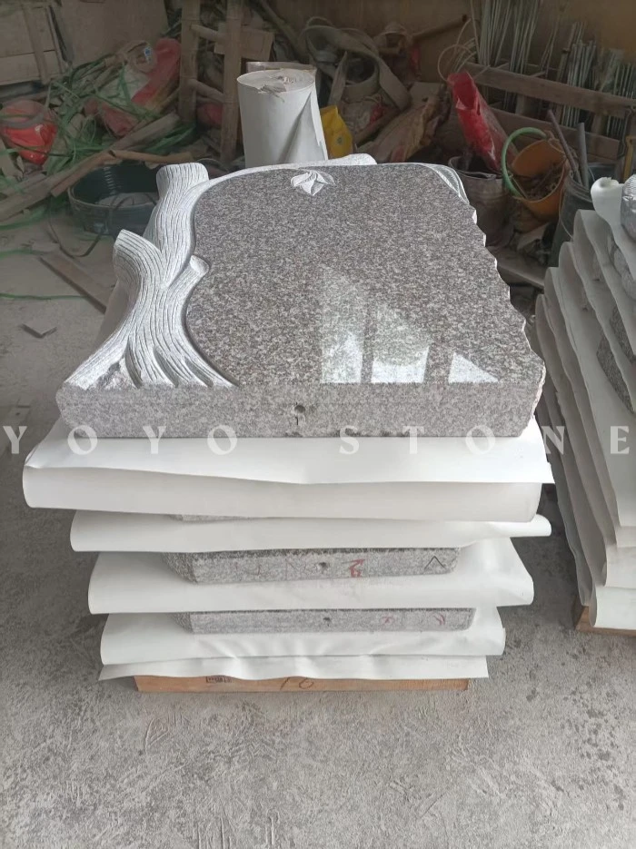 G664 Granite Tree Headstone (4)